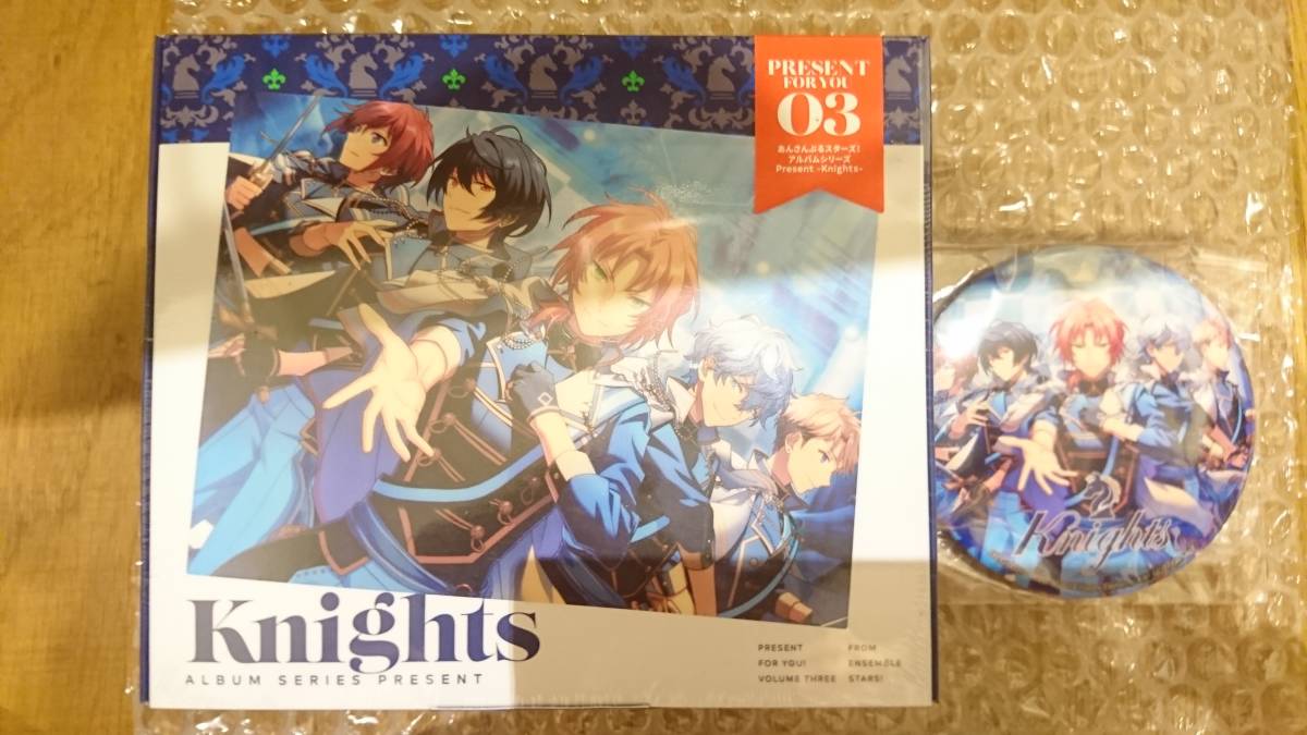 あんスタ アルバム Knights 初回 限定盤 缶バッジ 【公式通販】