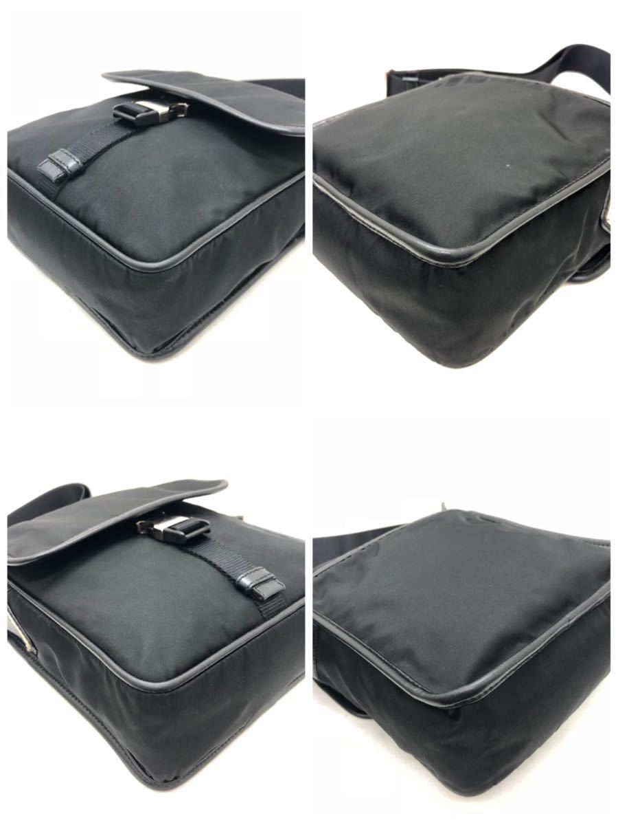 ◇超美品 PRADA プラダ VIAGGIO V167 テスート メッセンジャーバッグ