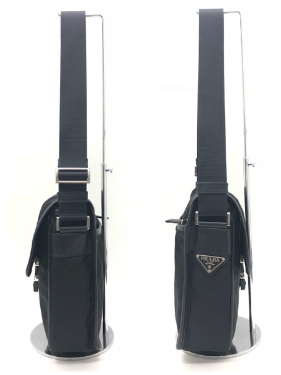 ◇超美品 PRADA プラダ VIAGGIO V167 テスート メッセンジャーバッグ