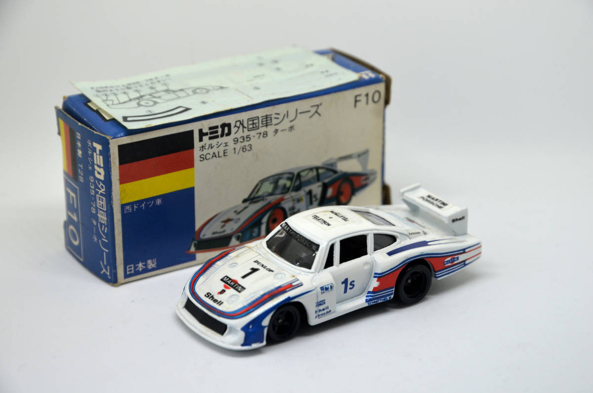トミカ ポルシェ935-78ターボ 輸出仕様 日本製 ポケットカーズ