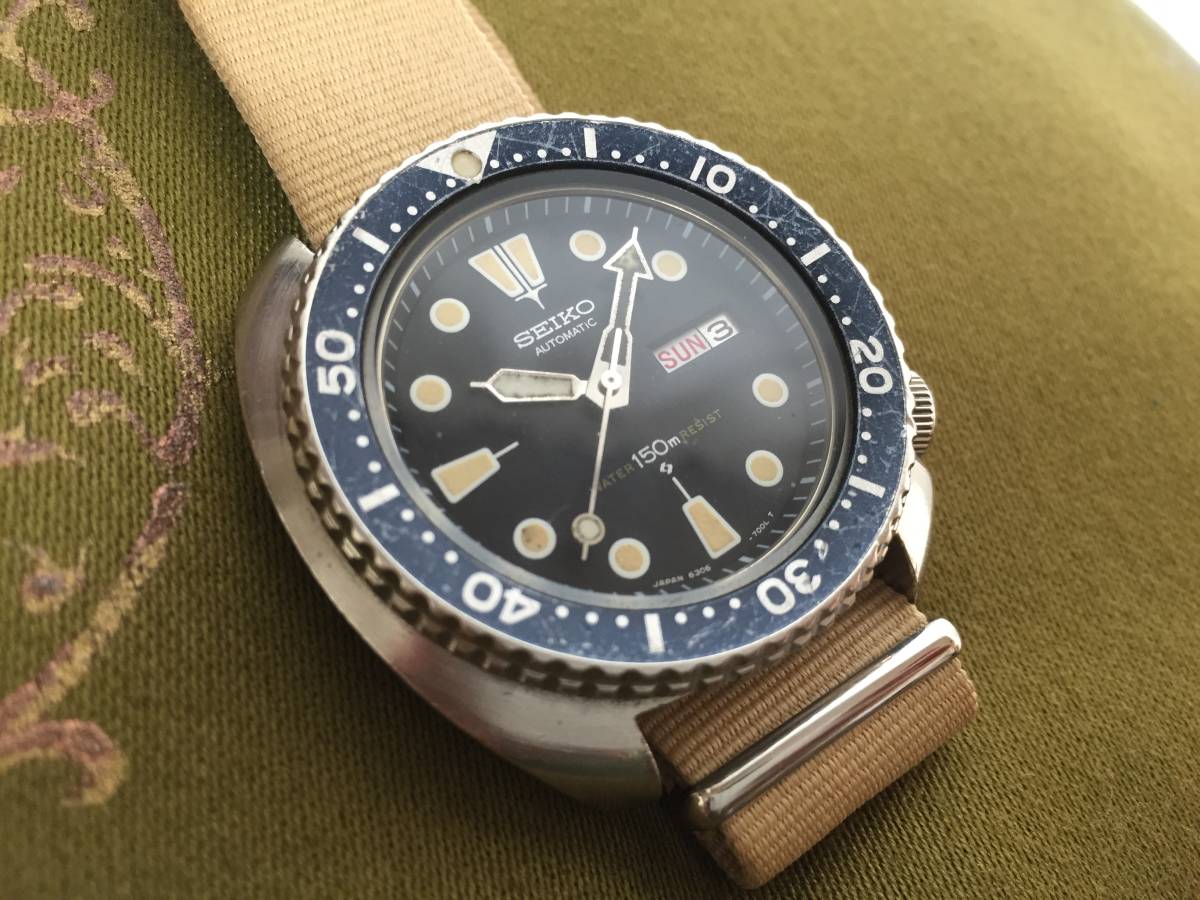 【希少国内モデル・極美品・精度良好】SEIKO 6306-7001 オリジナル 希少!! ビンテージ!!【1978年製】セイコー ダイバー サード 6306-7001