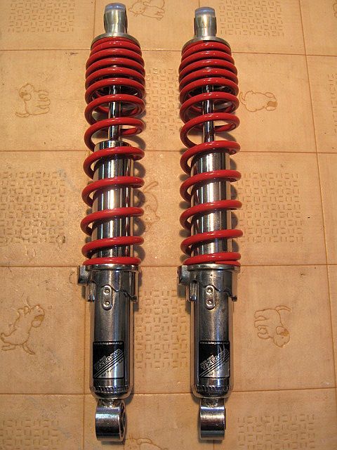 タケガワTAKEGAWA 330mm 5段階調整式メッキボディー＆レッド