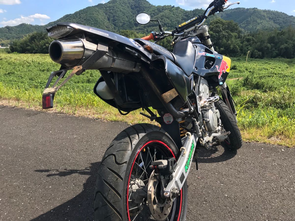 KAWASAKI Dトラッカー250☆RK EXCEL製ホイール☆モタード カスタム