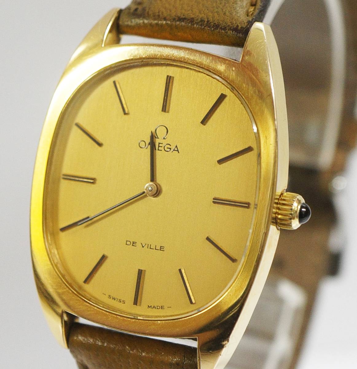 中古品] 稼働品【OMEGA】オメガ DEVILLE デビル メンズ K18無垢 750YG