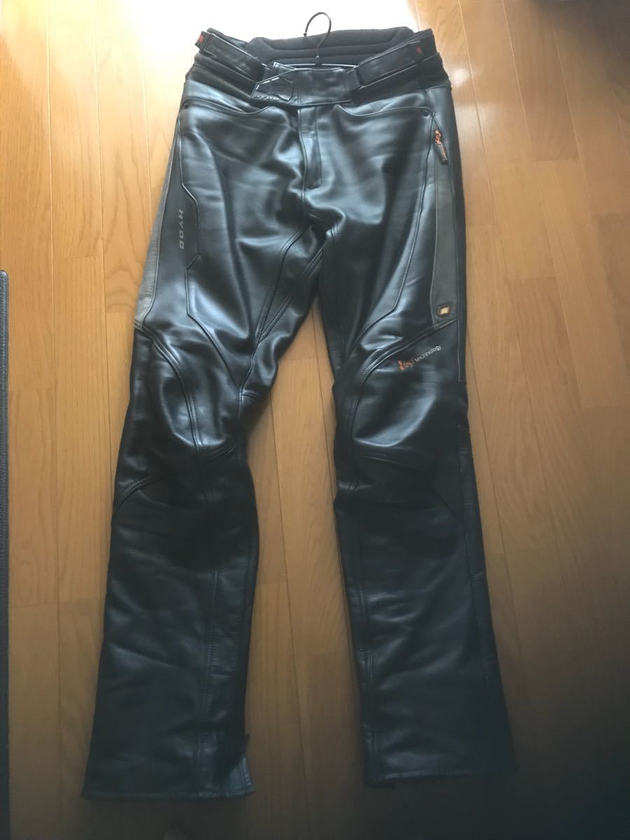 HYODレザーパンツ ブーツアウト MWサイズ HYODレザーパンツです 【公式