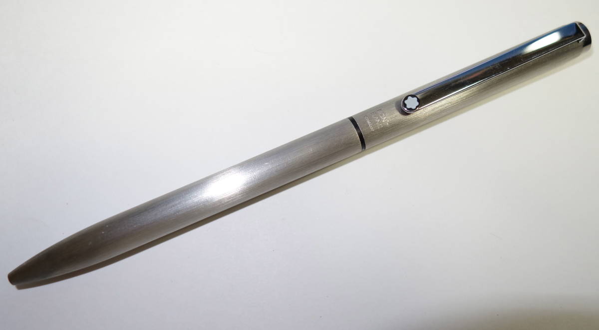 モンブラン ボールペン 2色 極美品モンブラン 2色ボールペン シルバー