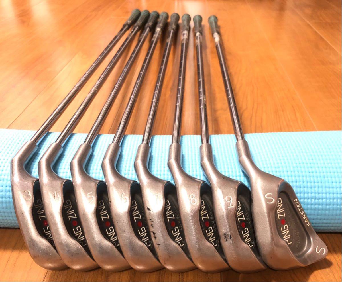 ピン PING ZING KARSTEN アイアン 8本セット PING ZING ピン 