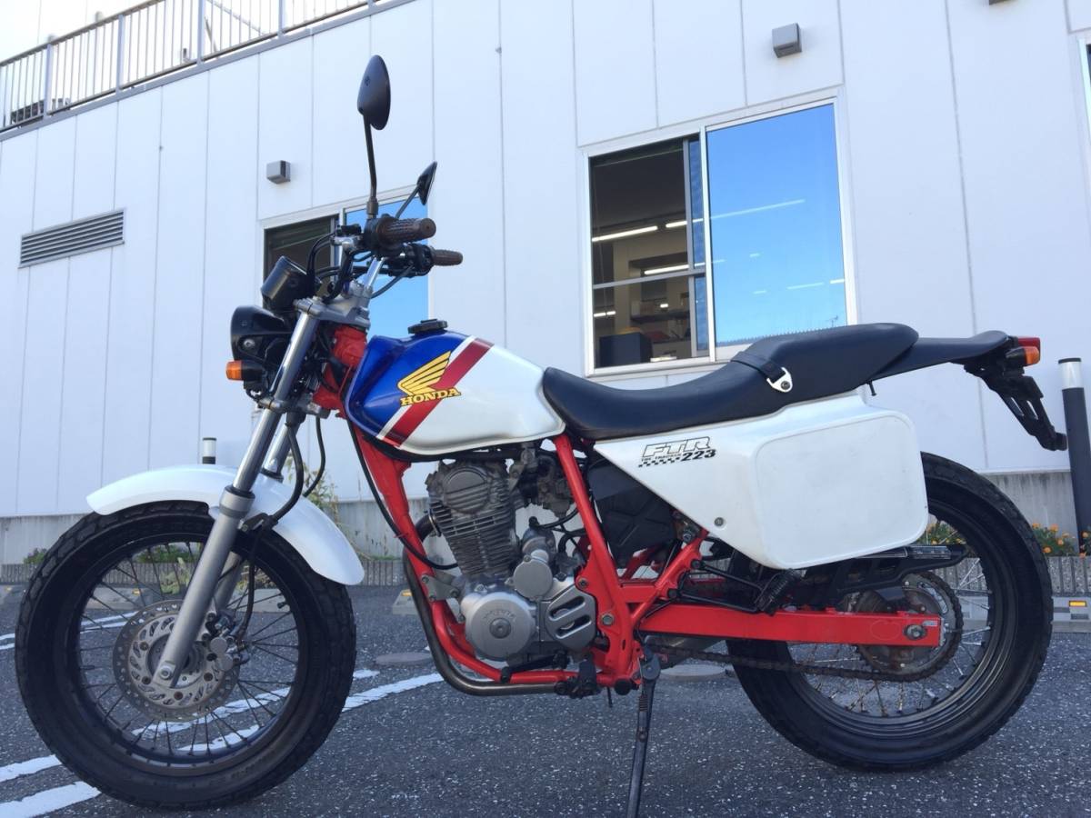 1円 売切り☆大阪☆ホンダ FTR223☆トリコロール SR エストレ CB TW TR 