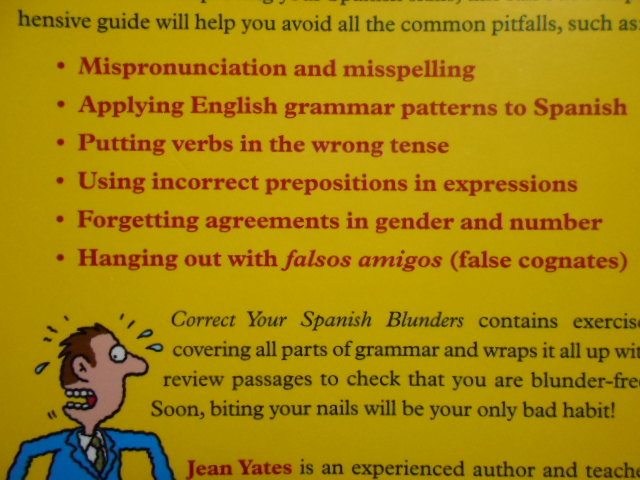 Correct your Spanish Blunders How to Avoid 99% of the Common Mistakes ...