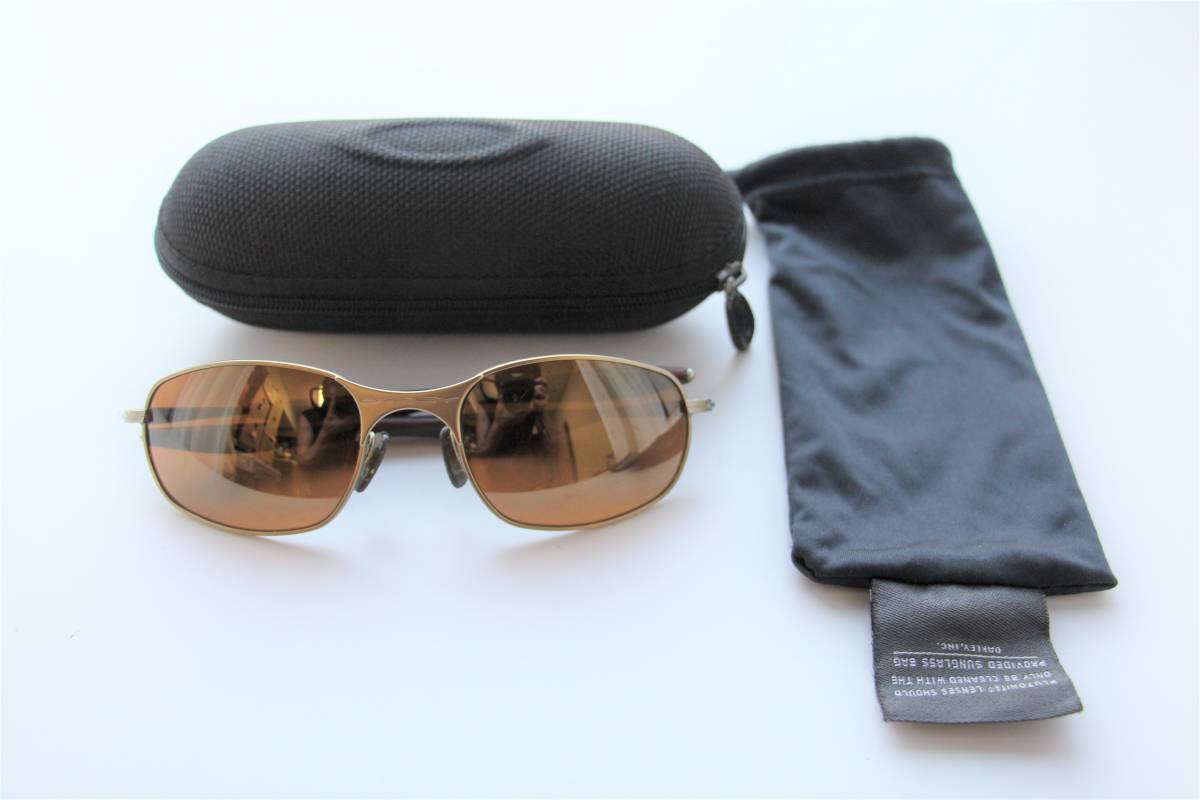 サングラス オークリー OAKLEY ブラウンレンズ メンズ マットゴールド