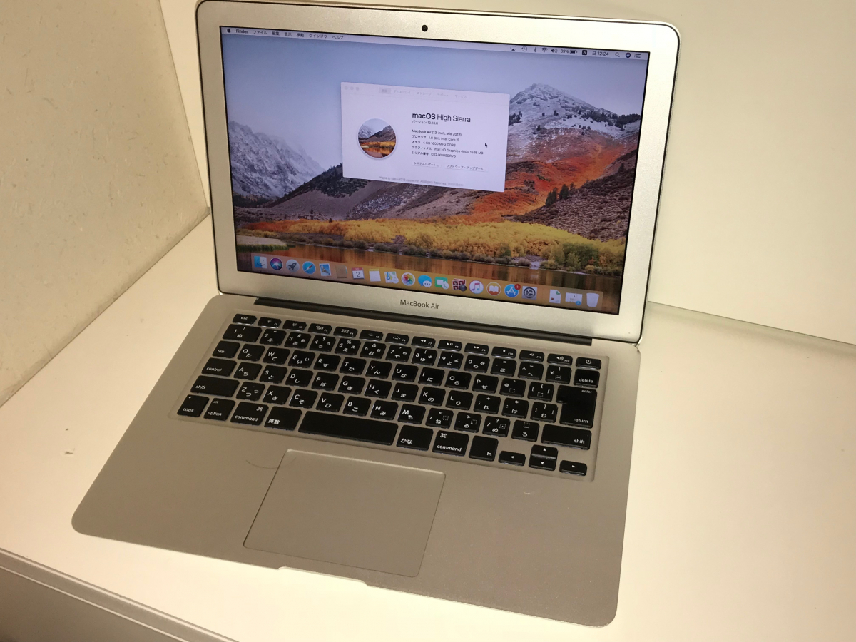 Air MacBook Apple - 0 2012) 1 Core Mid i5 Macbook (Mid (13-inch 