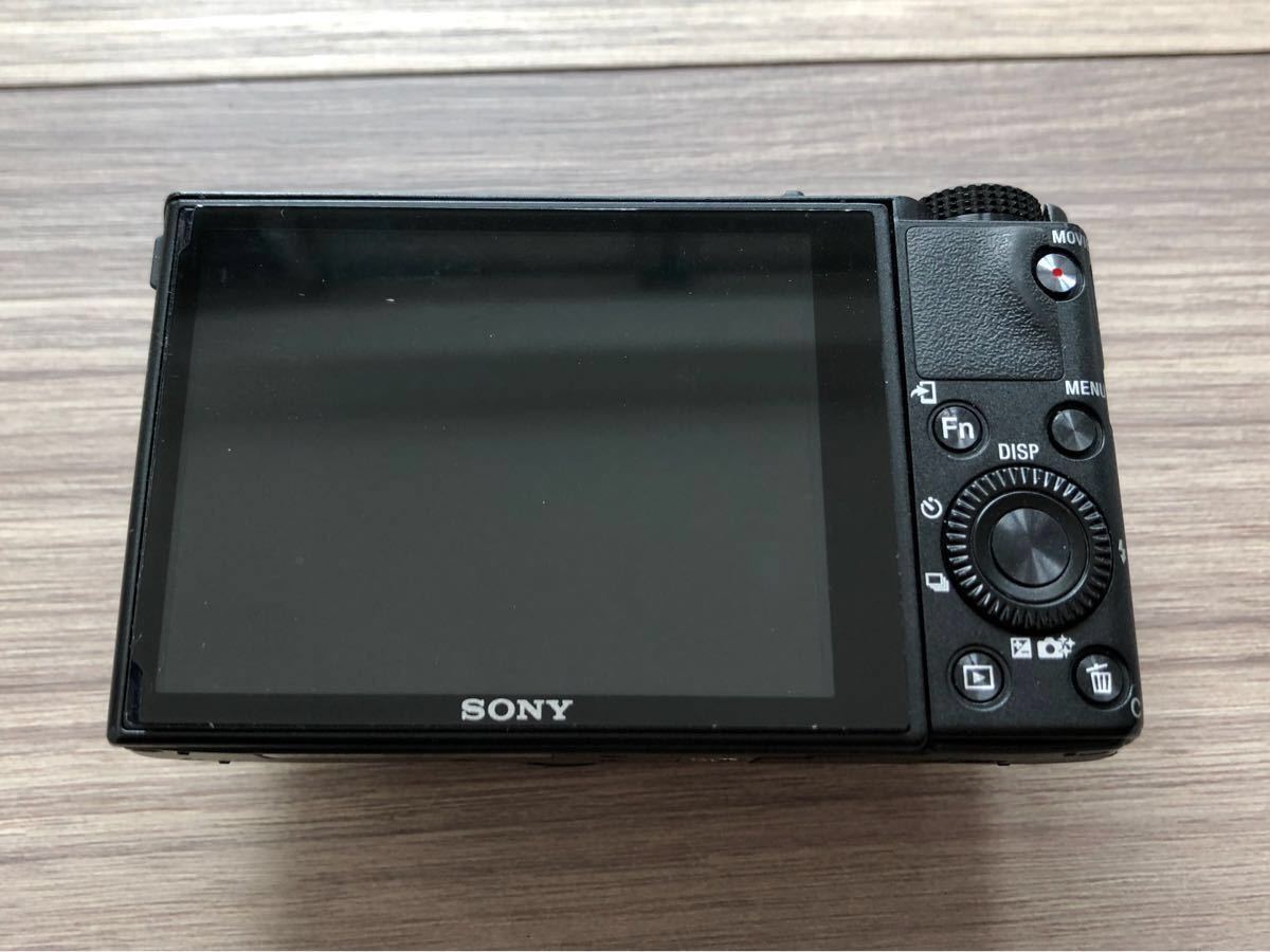 完動 SONY RX100m5 コンデジ グリップ付き 液晶保護付き ソニー カメラ 