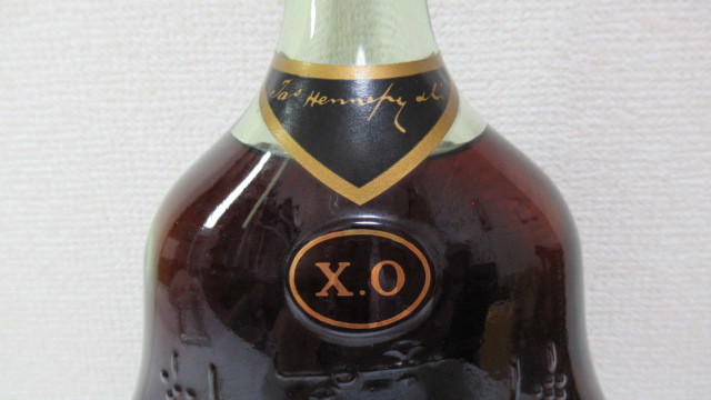 ☆古酒/未開栓 Hennessy XO ヘネシー 金キャップ 旧グリーン