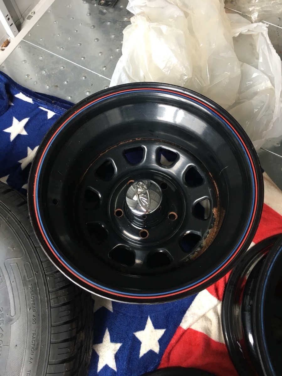 ☆アメリカンレーシング デイトナ 8J 10J 15インチ PCD125 5穴 