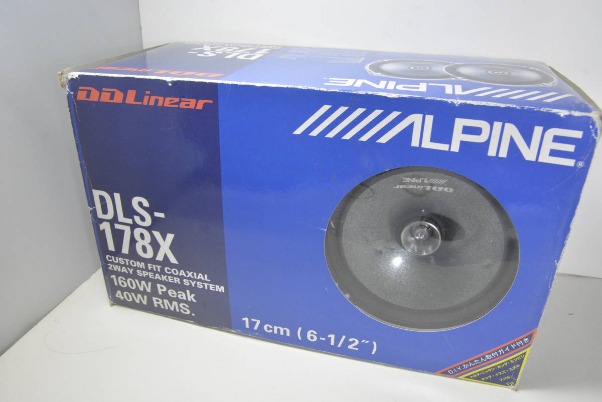 DLS-178X ALPINE 17cm アルパイン スピーカー - メルカリ DDLinear DDL
