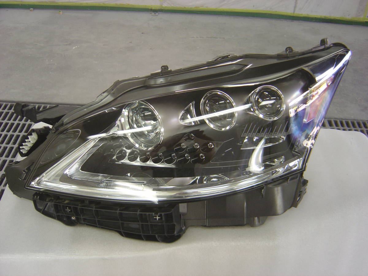 美品 レクサス LS600h UVF45/UVF46 前期 LED左ヘッドライト 純正 レクサス UVF45 LS600h LED 前期 LS600 LEXUS LS460 ヘッドライト