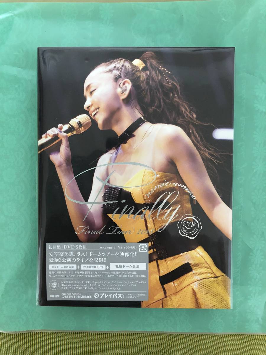 新品未開封 安室奈美恵 Finally 大阪公演 DVD 5枚組 京セラドーム 安室