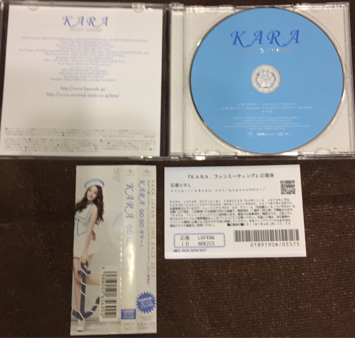 未再生☆5人直筆サイン入りCD【GoGoSummer/ゴーゴーサマー】初回限定盤 