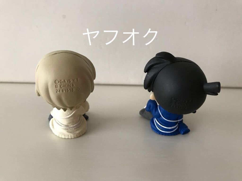 ☆名探偵コナン ちぢませ隊 喫茶ポアロ ペアセット 安室透 工藤新一 未開封 少年サンデー 即決あり