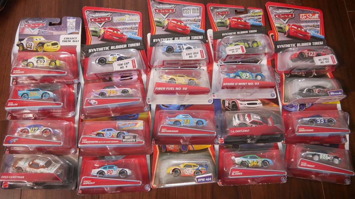 マテル カーズ カーズ1 ピストンカップ レーサー 20台セット 【公式通販】