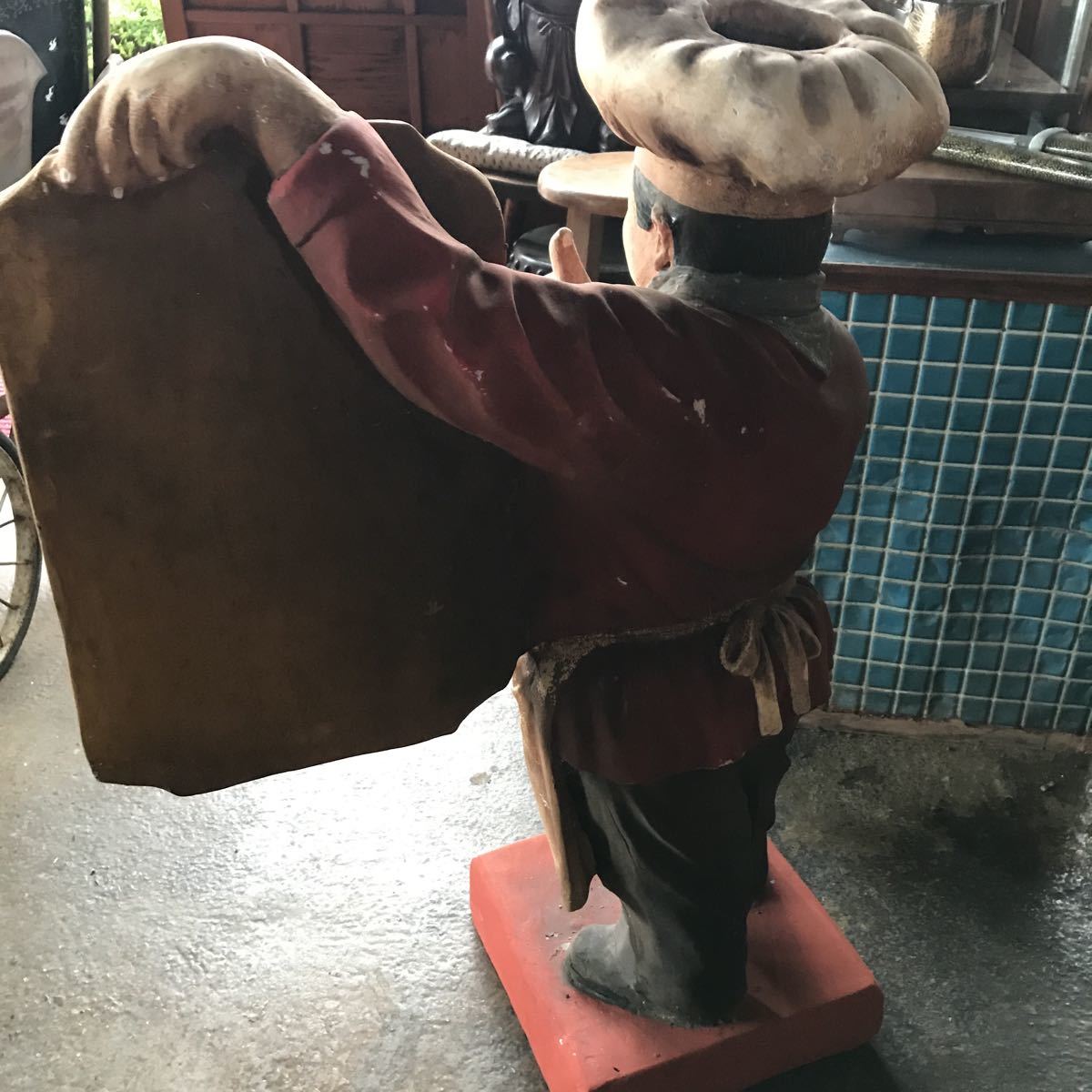 看板人形 | 店頭用ディスプレイ看板人形（アンティークウェルカム 店舗 