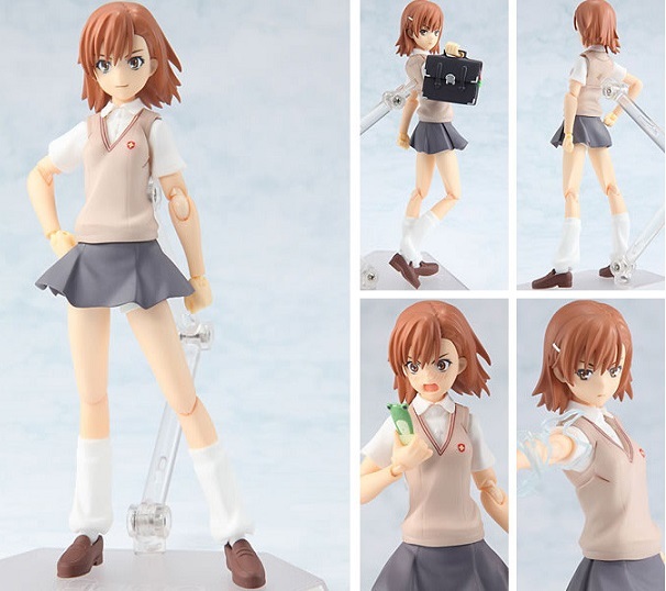 PSP初回限定版同梱特典フィギュア★御坂美琴/figma【とある魔術の禁書目録】フィギュアのみ