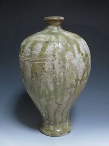 狛犬置物 1体 瀬戸 葵窯 旧無形文化財 加藤春ニ作 釉掛 お宝 陶器 価格