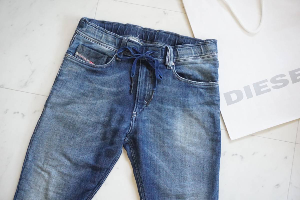 驚きの破格値，本物保証 正規品 DIESEL JOGG ジョグ ジーンズ TEPPHR-NE ディーゼル スウェット デニム W30 送料510円(W30)｜売買されたオークション情報、yahooの商品情報をアーカイブ公開 - オークファン 男性用