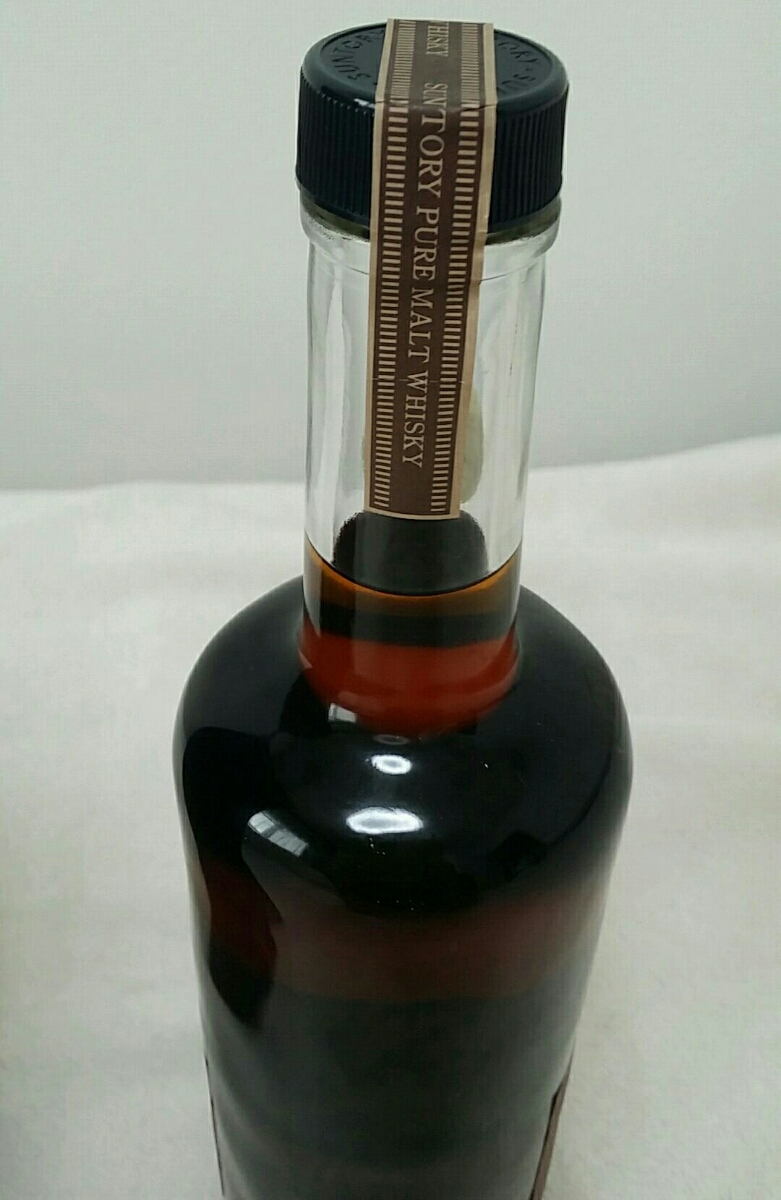 在庫一掃 ★希少★ 古酒【未開栓】SUNTORY/サントリー 山崎蒸留所樽出原酒 12年 酒精54度　シェリー樽貯蔵 ピュアモルトウイスキー 山崎12年　レア物