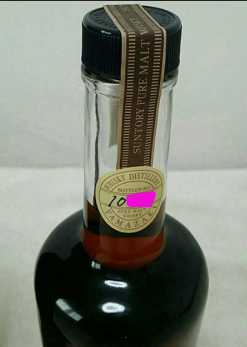 在庫一掃 ★希少★ 古酒【未開栓】SUNTORY/サントリー 山崎蒸留所樽出原酒 12年 酒精54度　シェリー樽貯蔵 ピュアモルトウイスキー 山崎12年　レア物