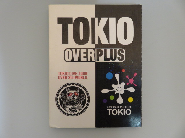 007-021◇TOKIO OVER PLUS LIVE TOUR 2011 PLUS DVD 初回限定盤 ※中古
