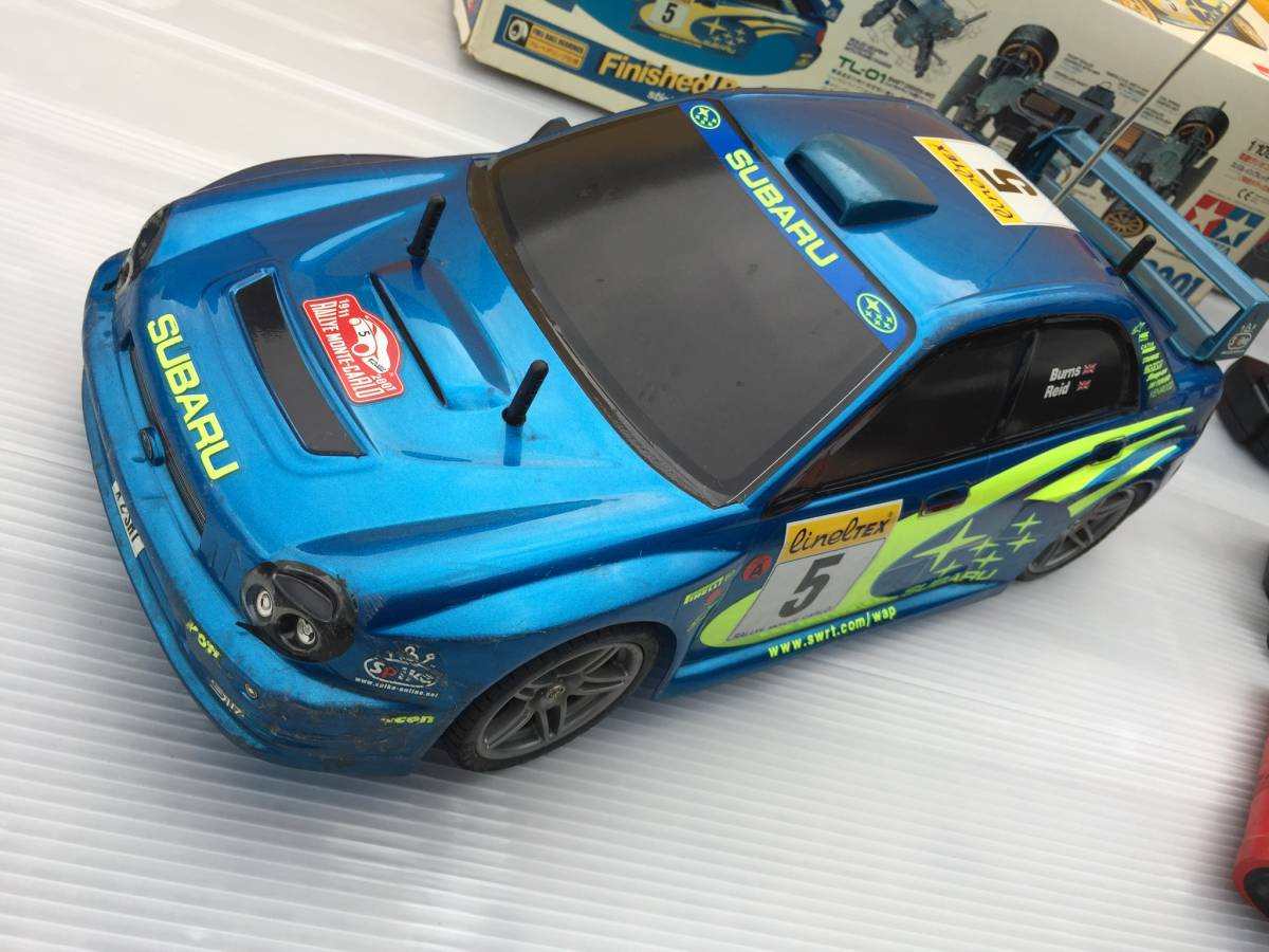 ☆タミヤ スバル インプレッサ 電動RCカー TL-01 フルセット プロポ