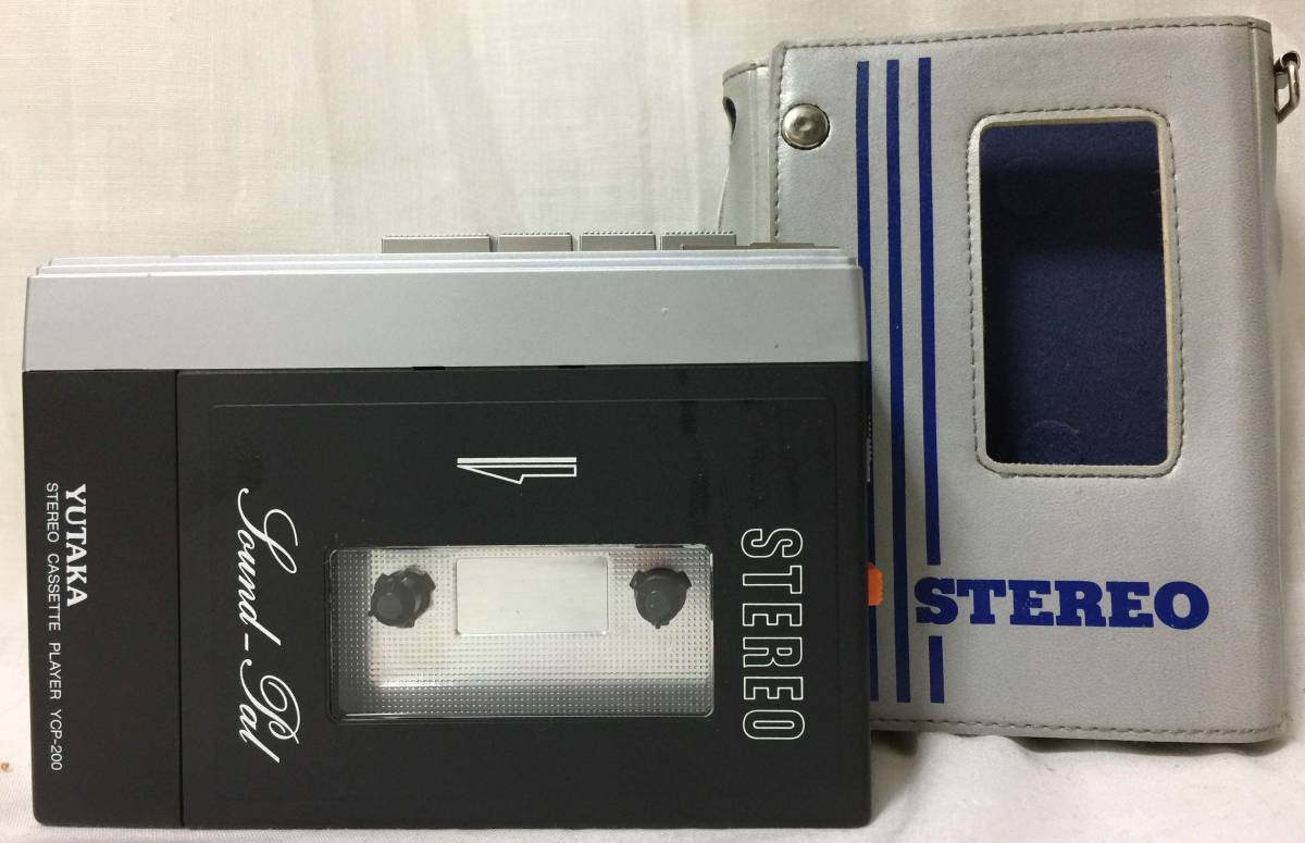 YUTAKA YCP-200 Sound Pal カセットプレイヤー ジャンクです 【公式通販】