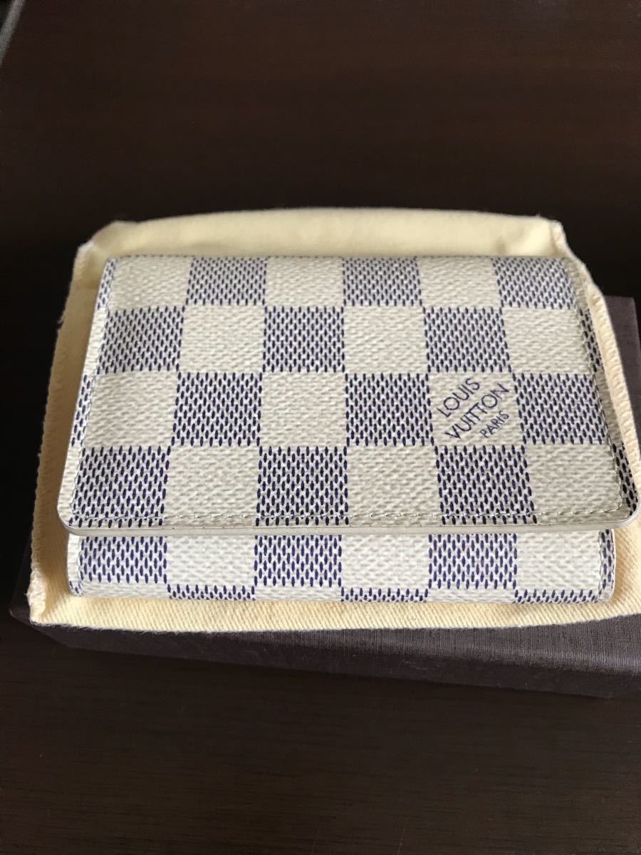 ルイ・ヴィトン　 ダミエ・アズール アンヴェロップ・カルト ドゥ ヴィジット LOUIS VUITTON/ルイヴィトン ダミエ アズール アンヴェロップ カルト