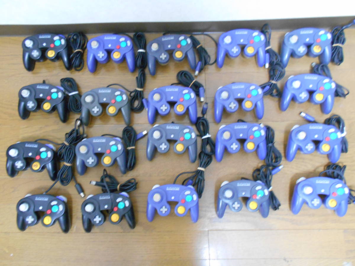 驚きの破格値，品質保証 任天堂 GAMECUBE ゲームキューブ コントローラー 20個セット(アクセサリ、周辺機器)｜売買されたオークション情報、yahooの商品情報をアーカイブ公開 - オークファン アクセサリ、周辺機器