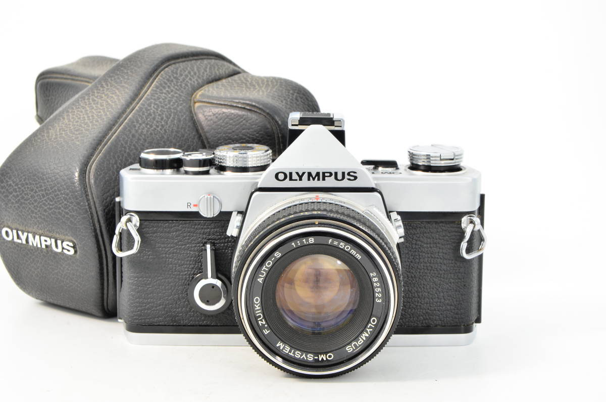 A191 オリンパス OLYMPUS OM-1 ＋ F.ZUIKO AUTO-S 50mm F1.8 MF一眼レフ