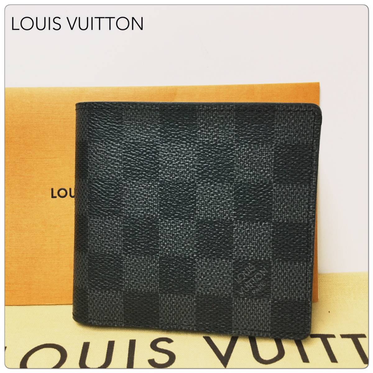  新型 1スタ LOUIS VUITTON ルイ ヴィトン / ダミエ グラフィット / ポルトフォイユ マルコ / 二つ折り財布(ダミエライン)｜売買されたオークション情報、yahooの商品情報をアーカイブ公開 - オーク 服飾小物