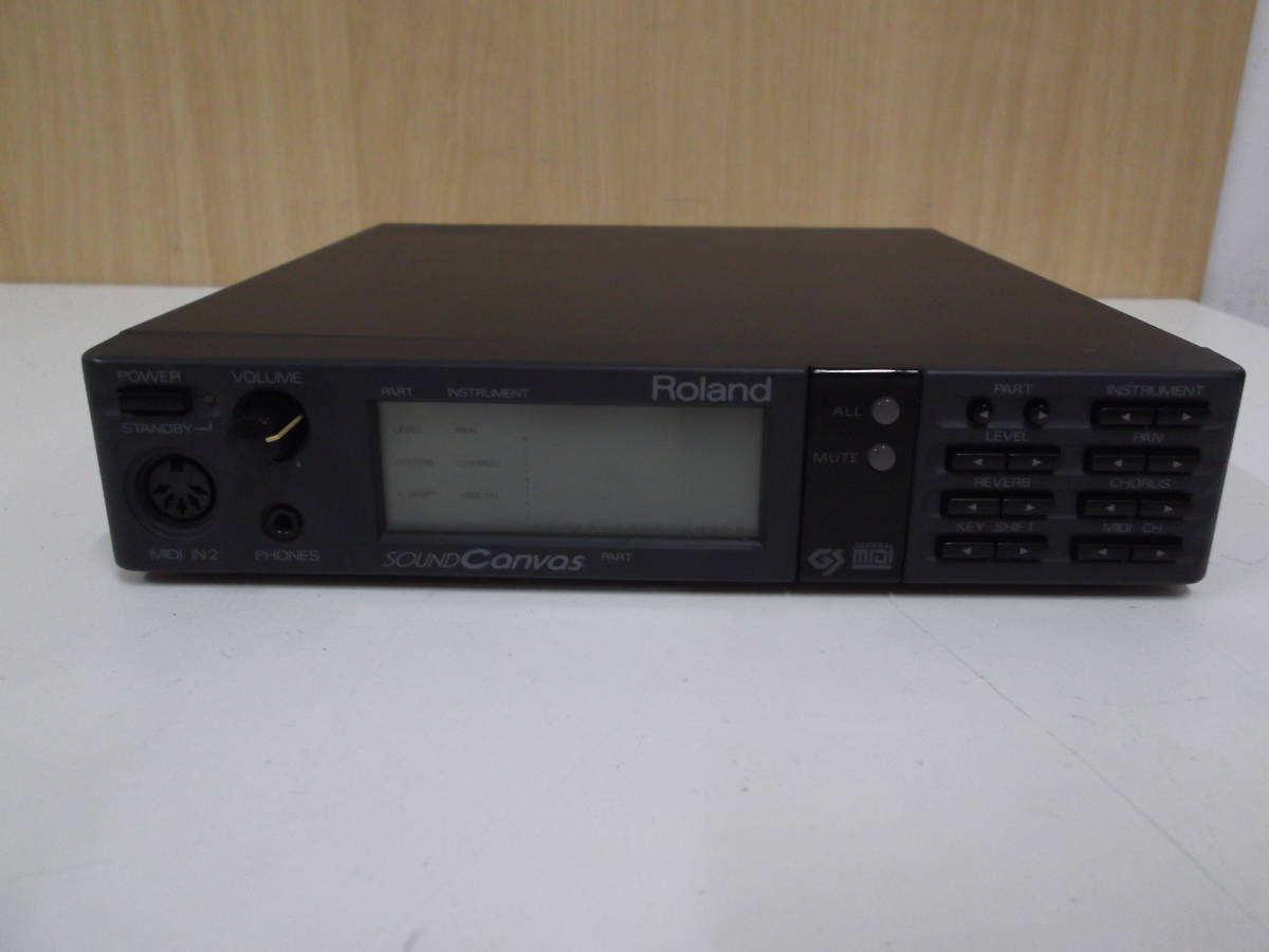 ☆中古品 Roland ローランド 音源モジュール SC-55 動作確認済み