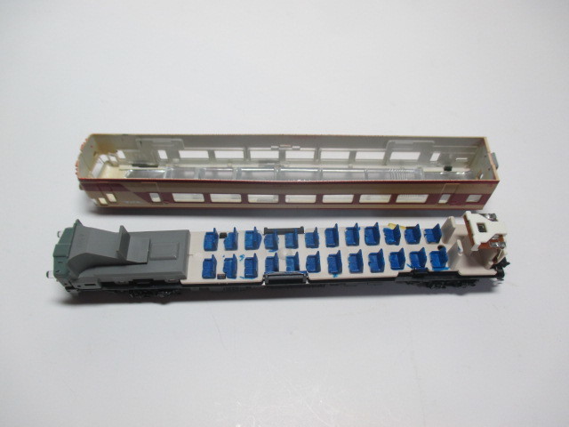 10-393 KATO | カトー あまぎ 7両セット 先頭車ライト点灯 157系
