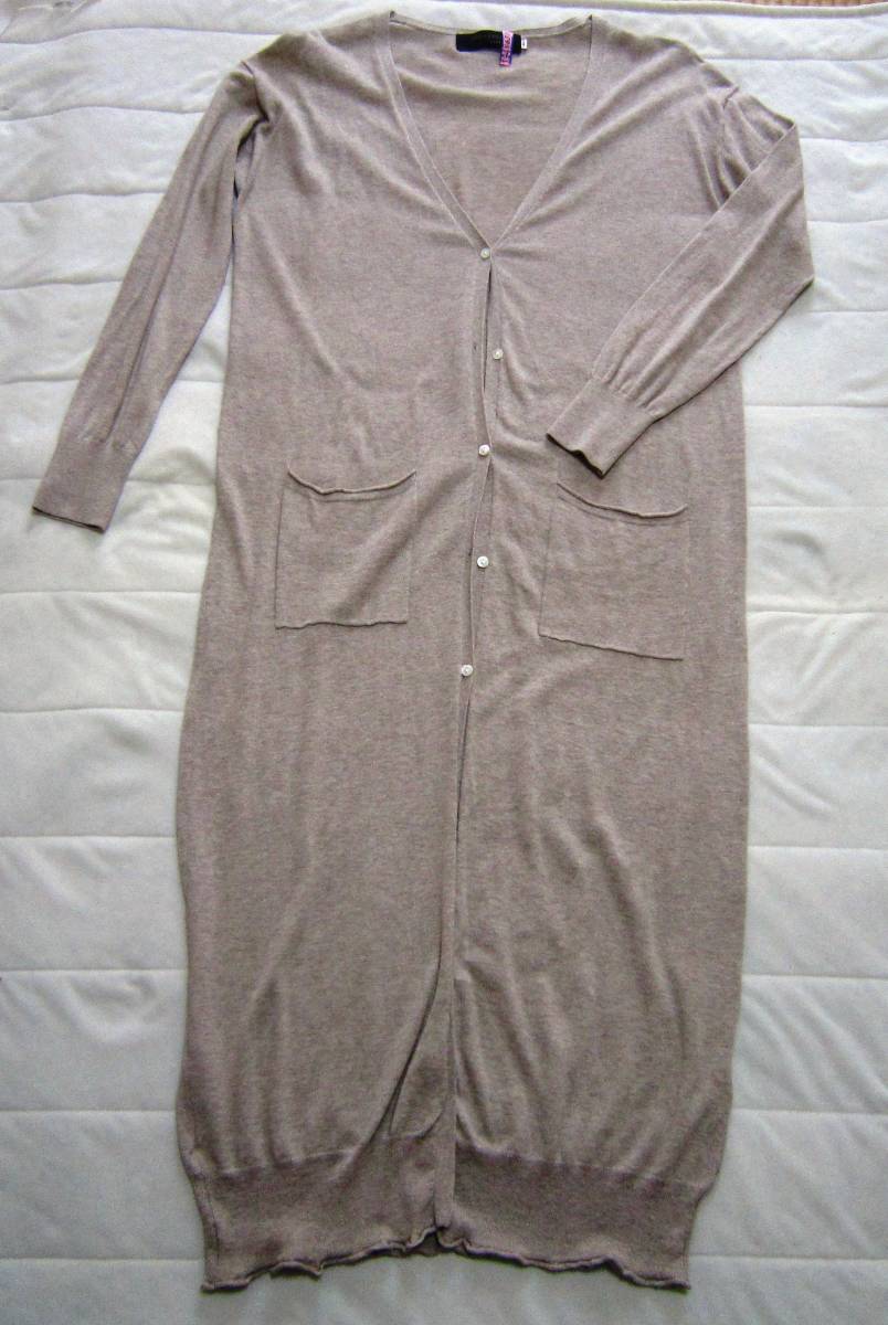 TODAYFUL ☆ ロングカーディガン ☆ ベージュ ☆ USED商品 TODAYFUL 