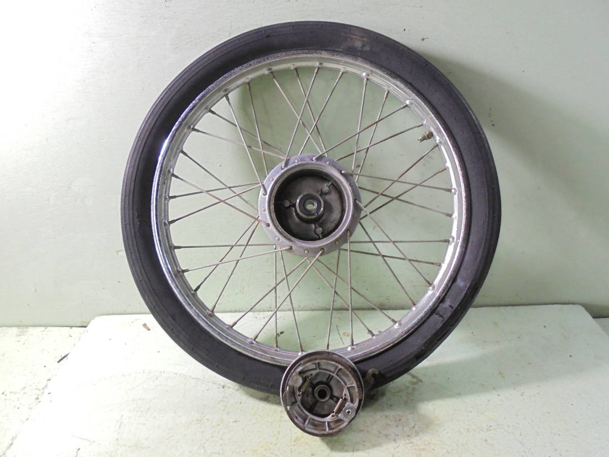 トーハツ ランペット Ca1b フロントホイール ドラム 17インチ 検 Cr50 Cr2 Ca1 Ca2 マルショウ ホイール 売買されたオークション情報 Yahooの商品情報をアーカイブ公開 オークファン Aucfan Com