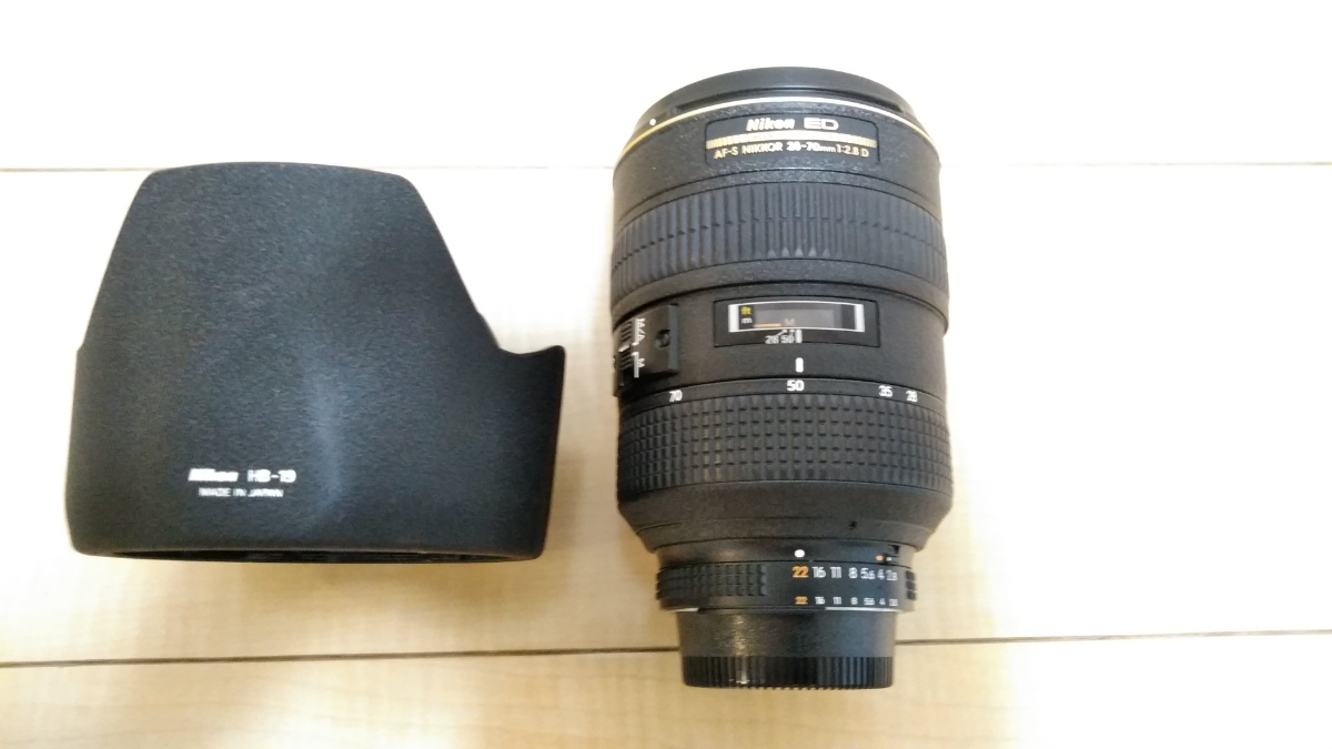 AF-S 28-70mm Nikkor Nikon ED Zoom f⁄2.8D F2.8D IF-ED