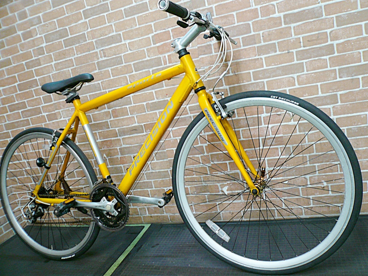 クロスバイク あさひ プレシジョン スポーツ 700×28C 3×8 24段変速