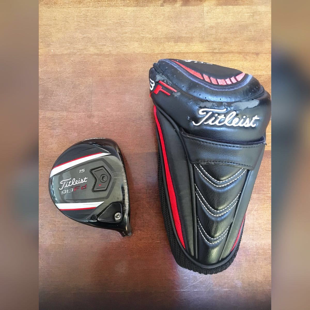 タイトリスト913f.d 15° フェアウェイ ヘッドとカバーのみ