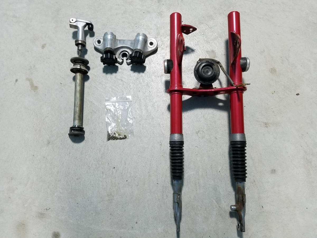 バイク Z400FX クラッチレバー クラッチホルダー ハンドル FX 411