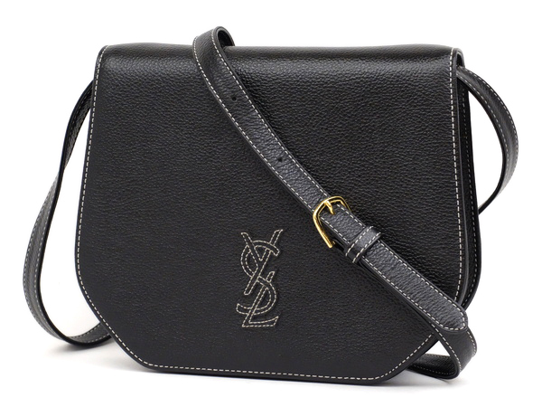 ☆超美品【YVES SAINT LAURENTイヴサンローラン】YSLロゴ☆ショルダー 