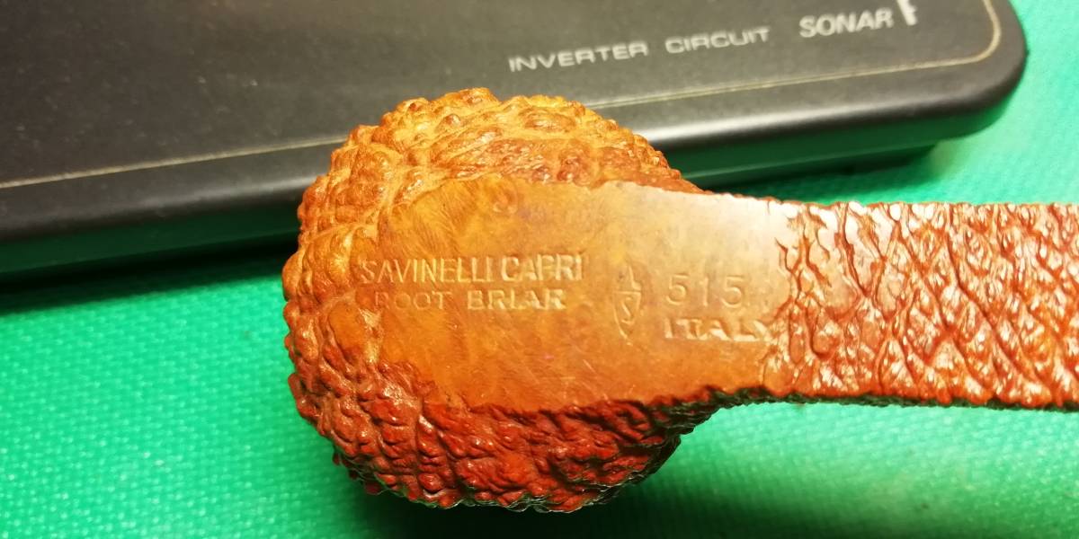 ●名門サビネリ SAVINELLI CAPRI ROOT BRIAR 515 イタリア パイプ Capri Savinelli Root SHAPE 0 9mm