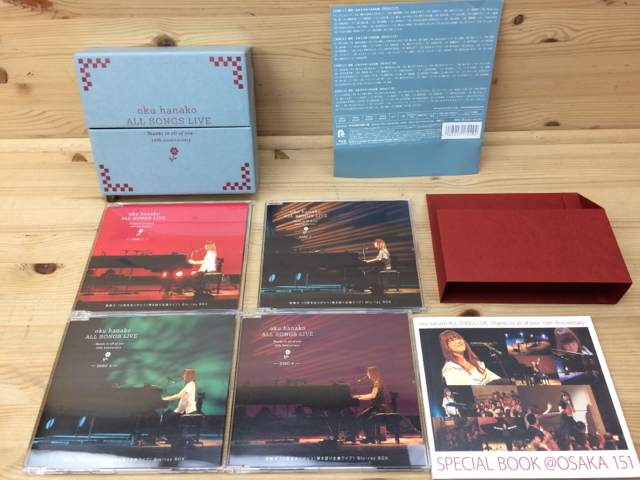 奥華子 Blu-ray BOX - 弾き語り 10周年ありがとう LIVE SONGS ALL