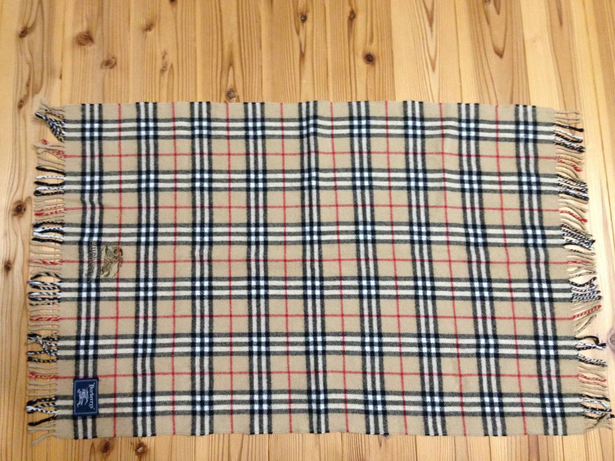 Burberrysバーバリーひざ掛け65×120西川産業ウール100％ 【公式通販】