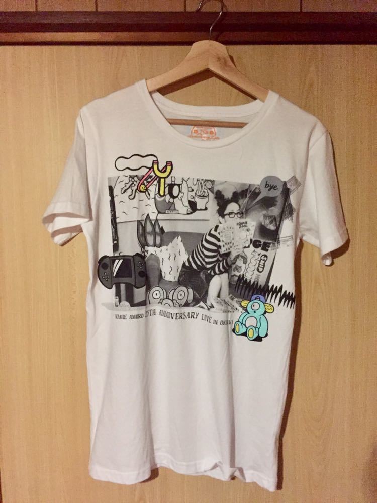 安室奈美恵 25th 沖縄LIVE Tシャツ ホワイト 安室奈美恵 【公式通販】